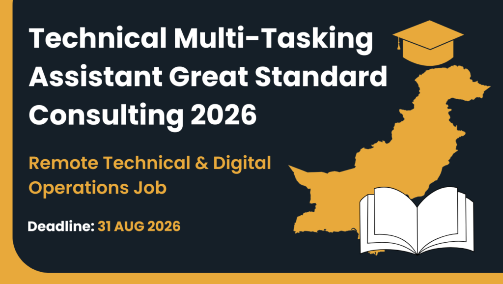 Technical Multi-Tasking Assistant 2026 remote job at Great Standard Consulting