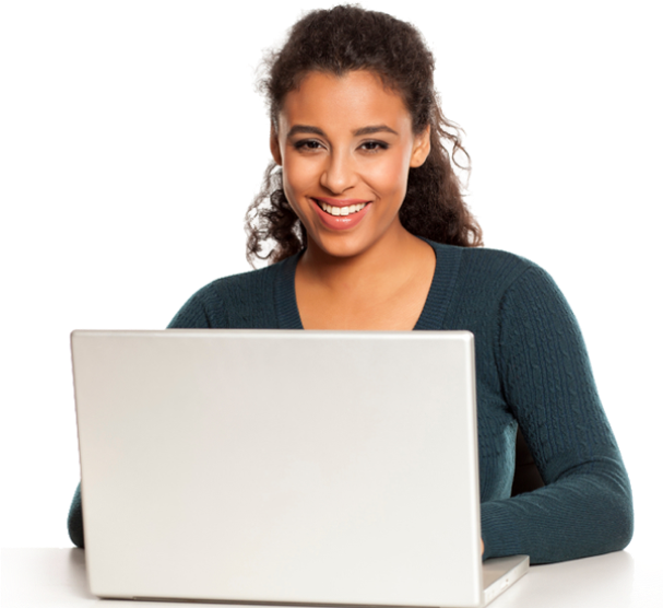 Student exploring global scholarships and internships
